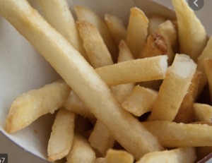 Papas fritas 3/8 corte recto